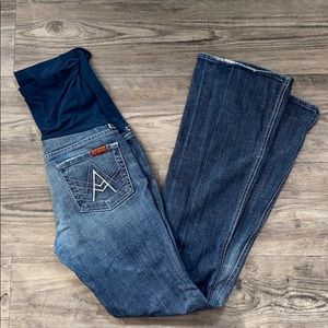 Seven for All Mankind A-Pocket Maternity Jeans